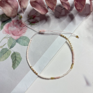 Light Pink Beaded Bracelet