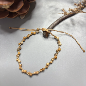 Light Brown Natural Stone Bracelet