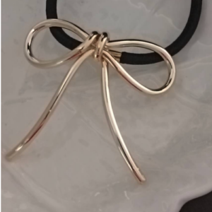 Golden Ribbon Hair Tie