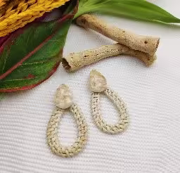 Woven Whispers Earrings