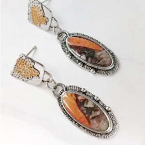 Celeste Charm Drop Earrings