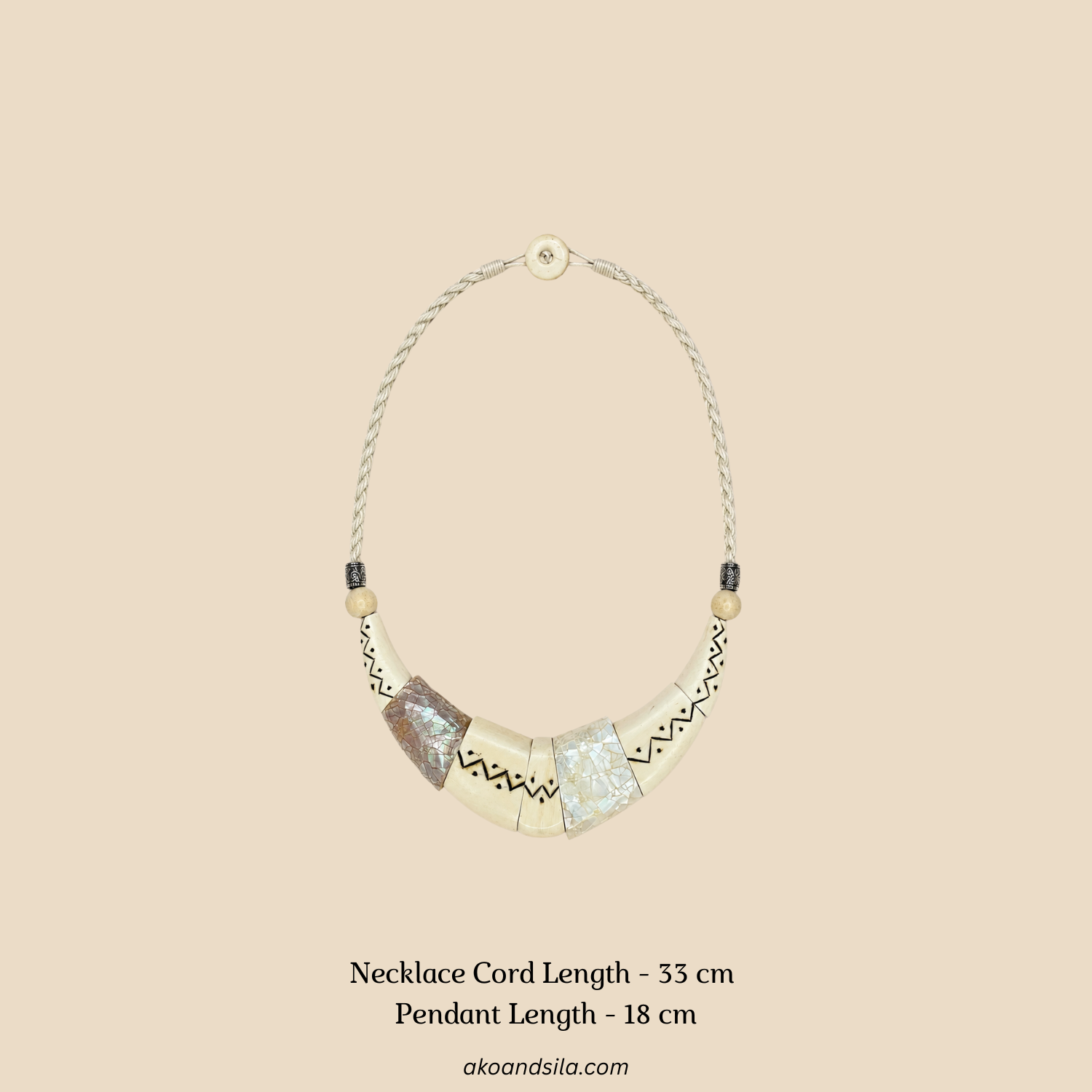 Pattern Collar Necklace - Image 2