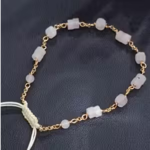 White Pearl Stone Bracelet