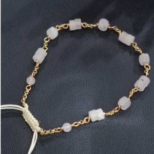 White Pearl Stone Bracelet
