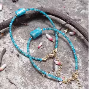 Blue Charm Stone Bracelet