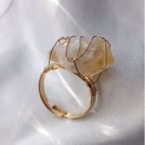 Golden Harvest Wrap Ring