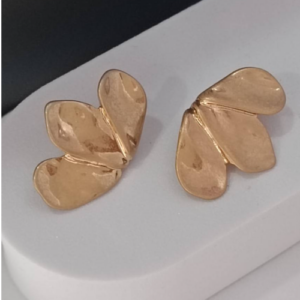 Golden Pearl Drop Earrings