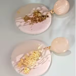 Blush Gold Earrings