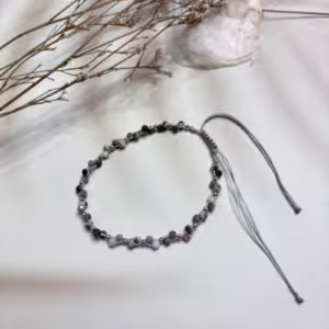 White Agate Stone Bracelet