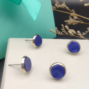 Blue Stud Earrings