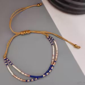 Brown Beaded Bracelet