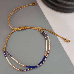 Brown Beaded Bracelet