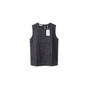 Black Sleeveless Free Size Shirt