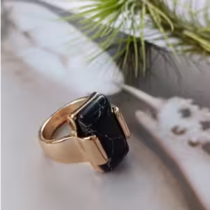 Onyx Force Shield Ring