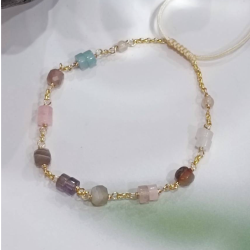 Pastel Mix Stone Bracelet