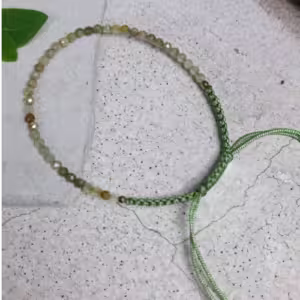 Green Beaded Bracelet