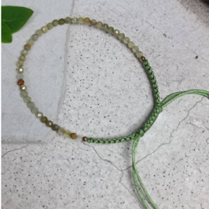 Green Beaded Bracelet