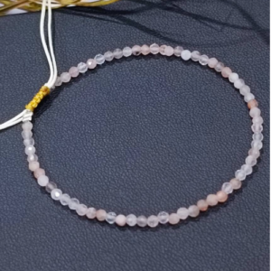 Grey Natural Stone Bracelet