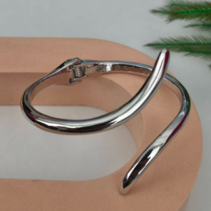 Silver Nail Wrap Bracelet