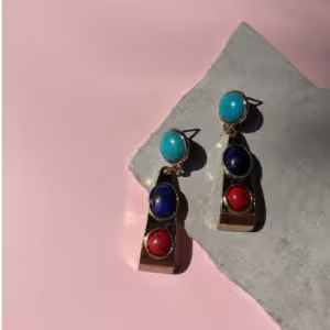 Multicolor Drop Earrings
