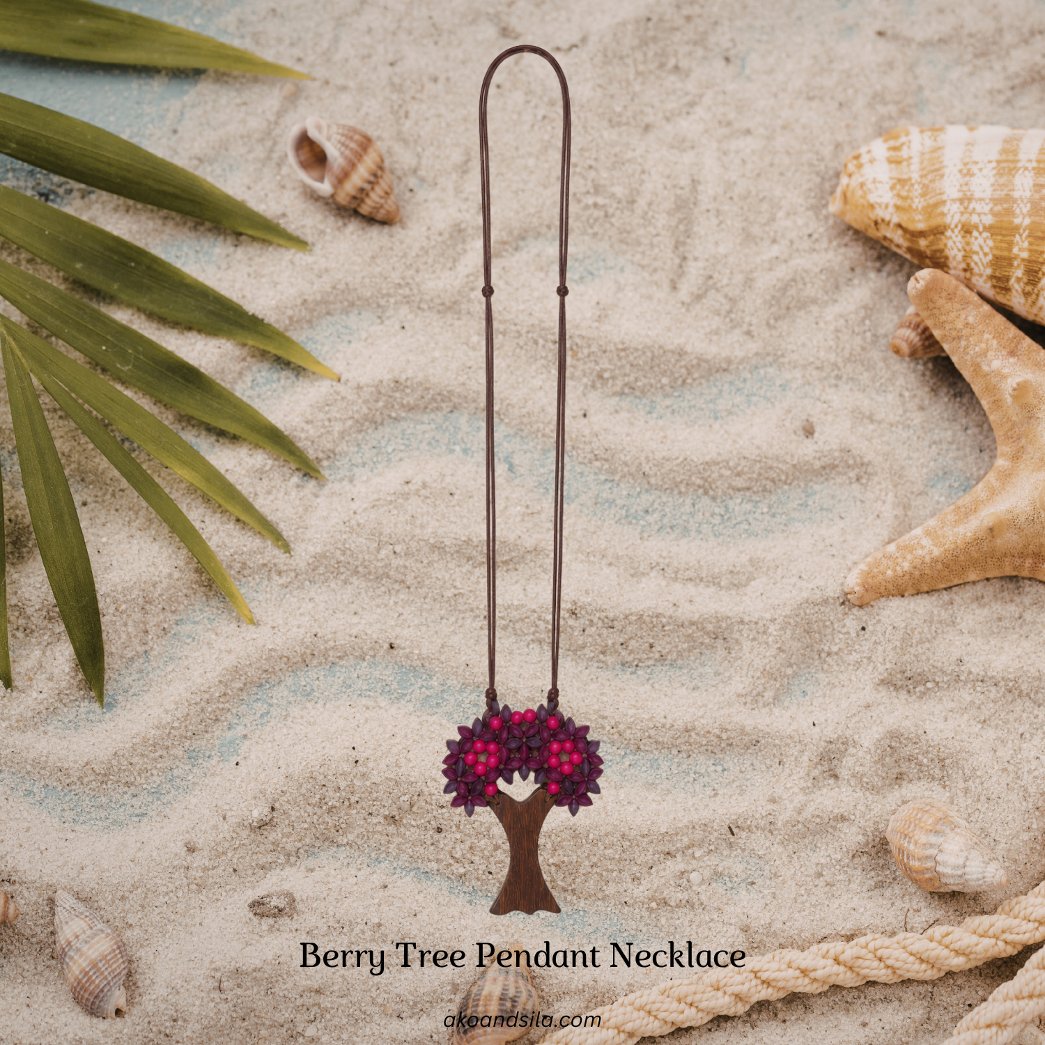 Berry Tree Pendant Necklace - Image 3