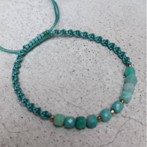 Blue Natural Stone Stretch Bracelet