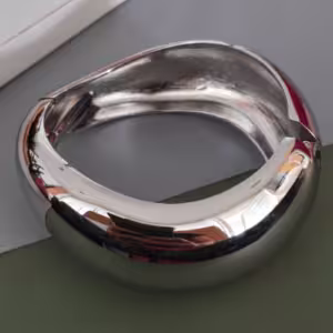 Silver Dome Bracelet