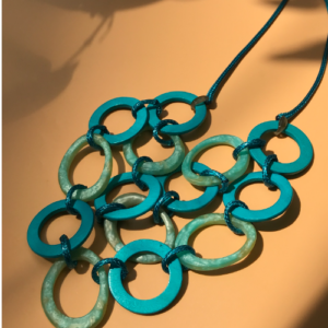 Turquoise Link Necklace