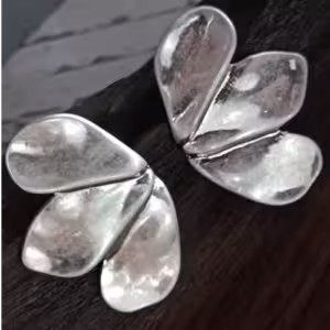 Silver Pearl Drop Earrings