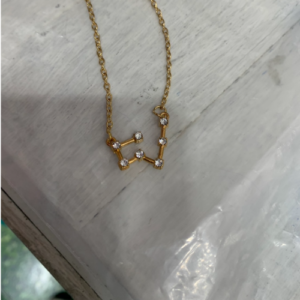 Gold Star Trio Necklace