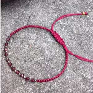Red Beaded Bracelet