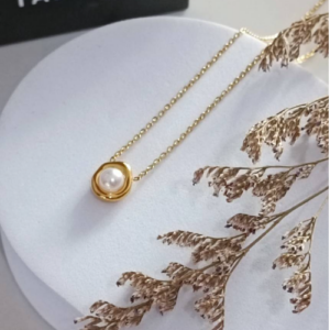 Pearl Station Necklace