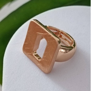 Gold Cutout Signet Ring