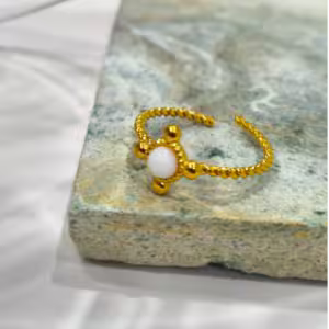 Moon Accent Ring