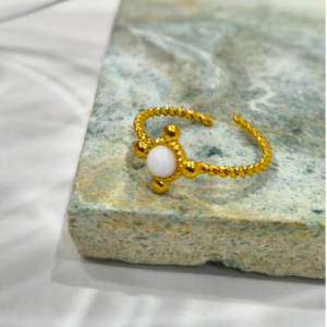 Moon Accent Ring