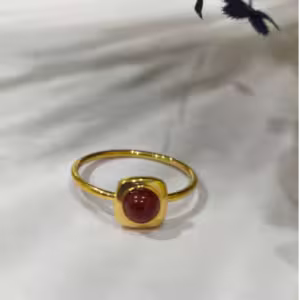 Scarlet Ember Ring
