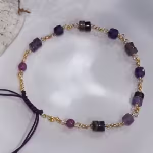 Amethyst Stone Bracelet