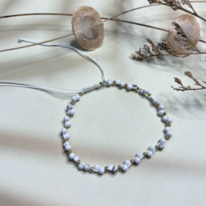 White Natural Stone Bracelet
