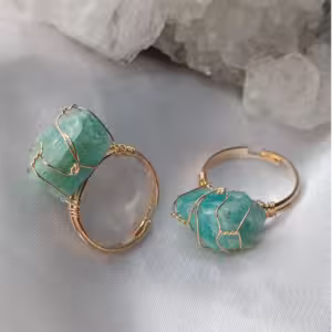 Aqua Muse Wrap Ring