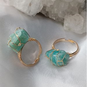 Aqua Muse Wrap Ring