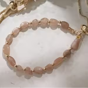 Strawberry Quartz Stone Bracelet