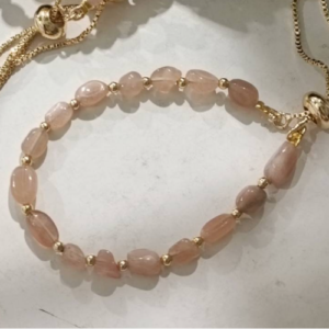 Strawberry Quartz Stone Bracelet