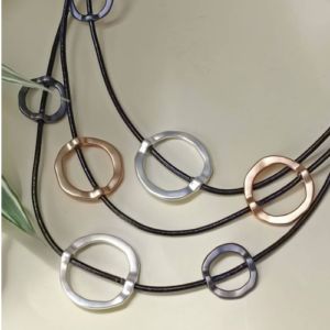 Open Circle Link Necklace