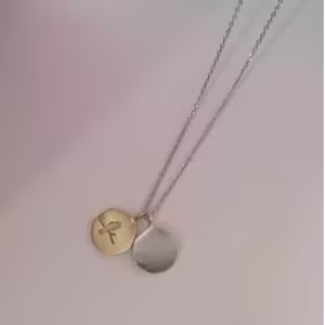 Silver Smile Pendant Necklace