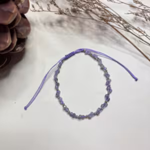 Amethyst Glow Stone Bracelet