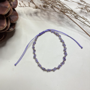 Purple Natural Stone Bracelet