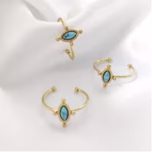 Marquise Open Ring