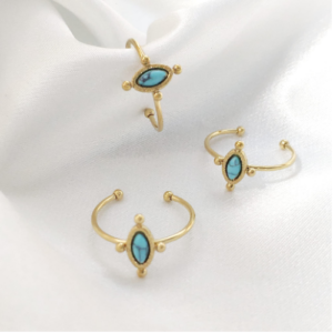 Marquise Open Ring