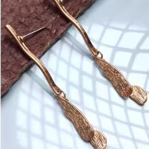 Turquoise Spear Drop Earrings