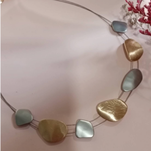 Pastel Stone Accent Necklace